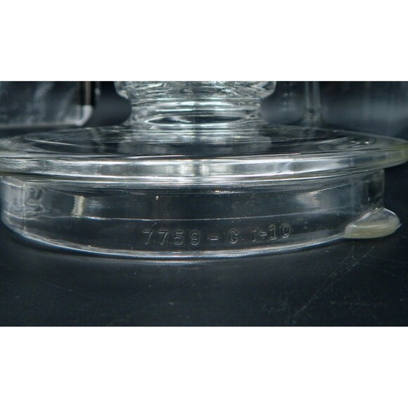 Pyrex Glass Coffee Pot Flameware StoveTop 6-9 Cup Percolator Complete #7759-B - Picture 8 of 16